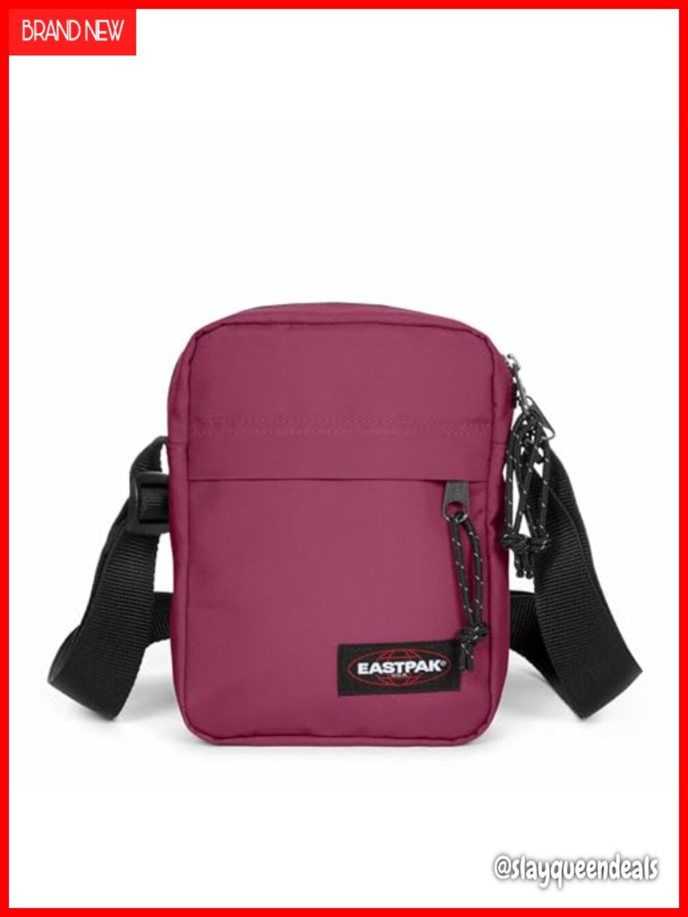 Compact Crossbody Bag Mini Messenger Multiple Zipped Pockets Travel